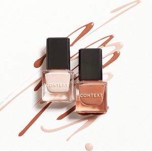 CONTEXT Nail Lacquer Set. Nail Lacquer Duo in Piece of Me & The Last Mile